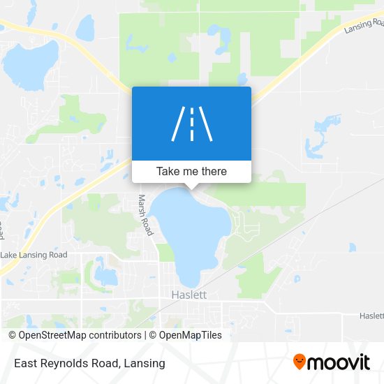 East Reynolds Road map
