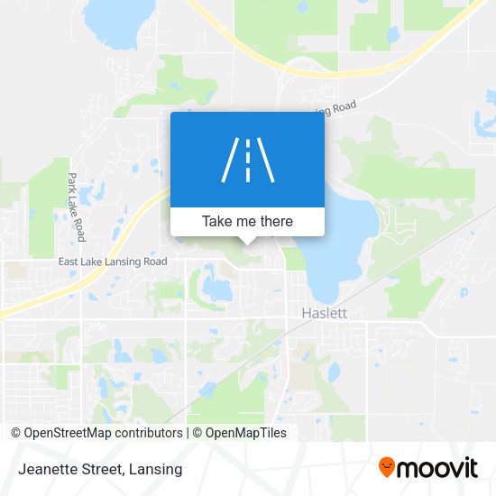 Mapa de Jeanette Street