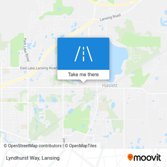Mapa de Lyndhurst Way