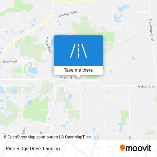 Mapa de Pine Ridge Drive