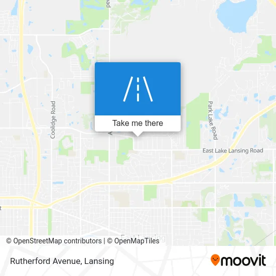 Rutherford Avenue map