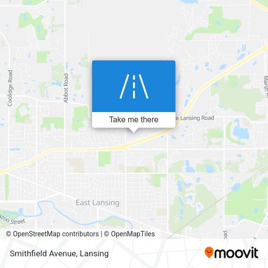 Mapa de Smithfield Avenue