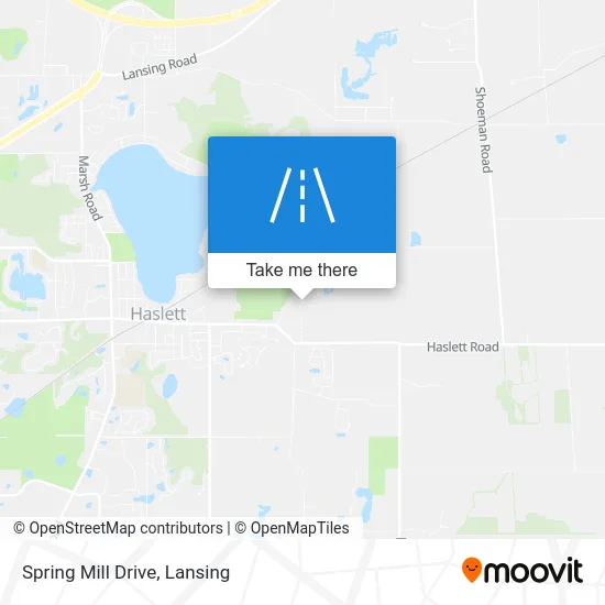 Spring Mill Drive map