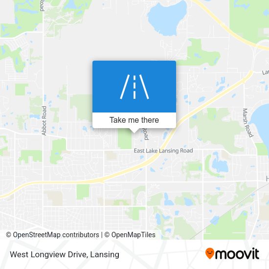 Mapa de West Longview Drive