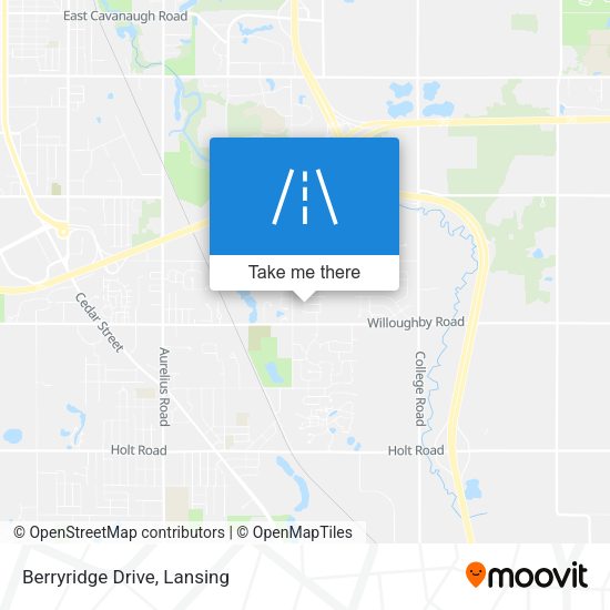 Mapa de Berryridge Drive
