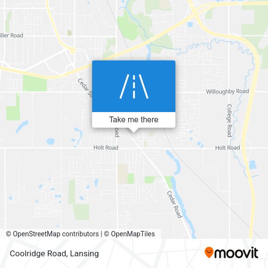 Mapa de Coolridge Road
