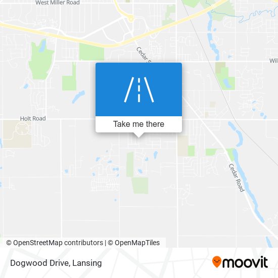 Dogwood Drive map