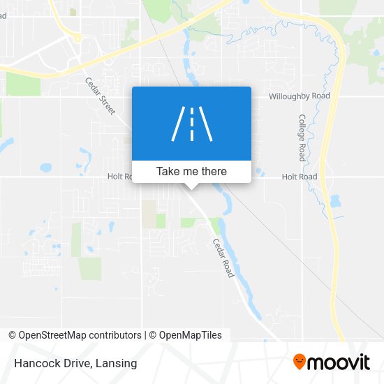 Hancock Drive map