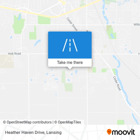 Heather Haven Drive map
