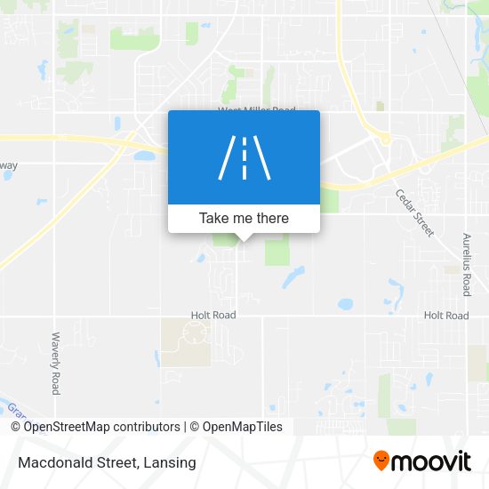Mapa de Macdonald Street