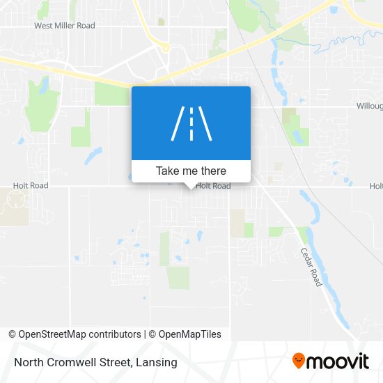 Mapa de North Cromwell Street
