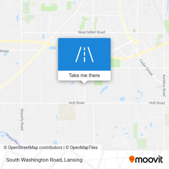Mapa de South Washington Road