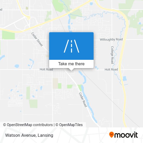 Mapa de Watson Avenue
