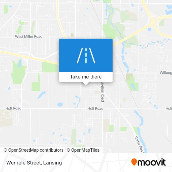 Mapa de Wemple Street