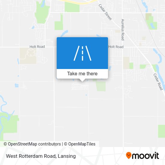 Mapa de West Rotterdam Road