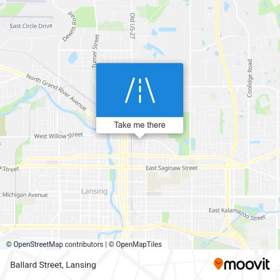 Ballard Street map