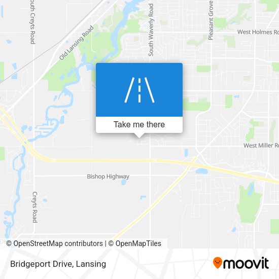 Mapa de Bridgeport Drive