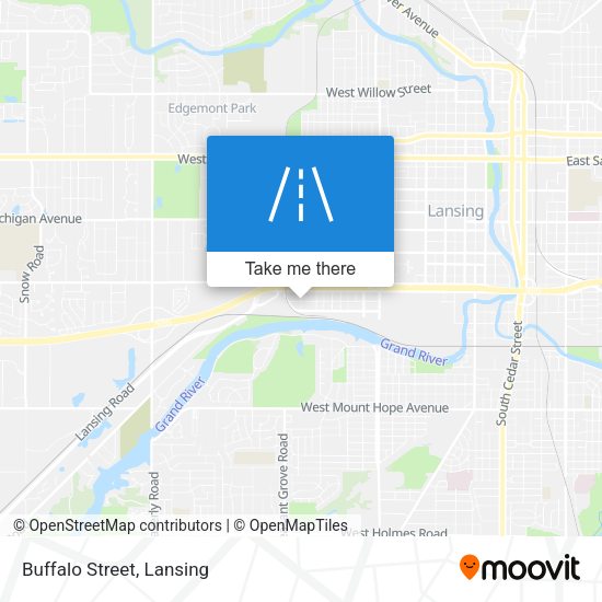 Mapa de Buffalo Street