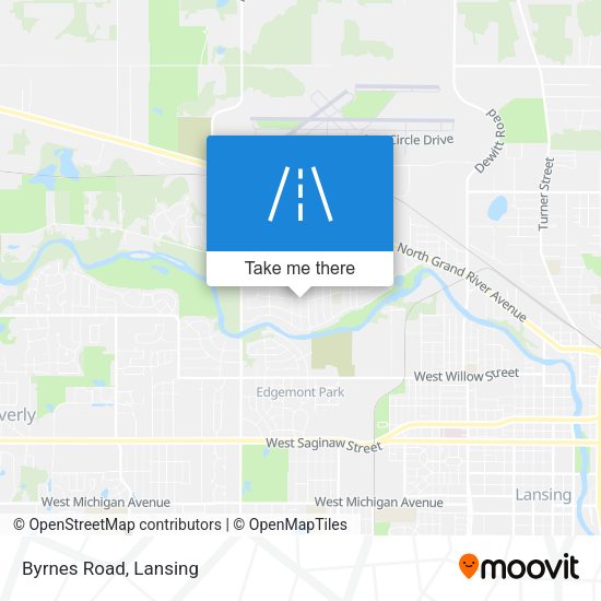 Mapa de Byrnes Road