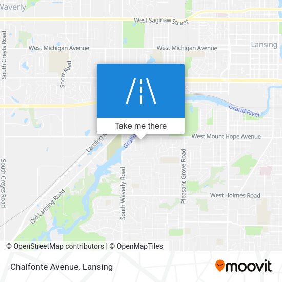 Mapa de Chalfonte Avenue