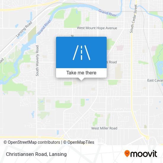 Mapa de Christiansen Road