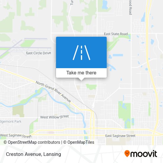 Mapa de Creston Avenue