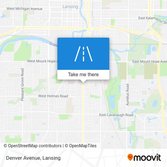 Mapa de Denver Avenue