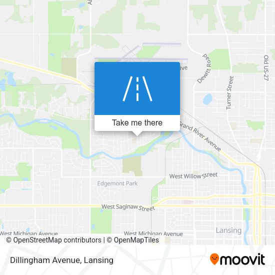 Mapa de Dillingham Avenue