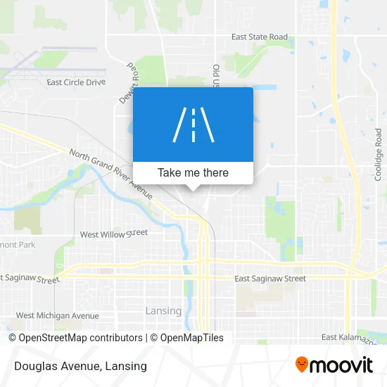 Mapa de Douglas Avenue