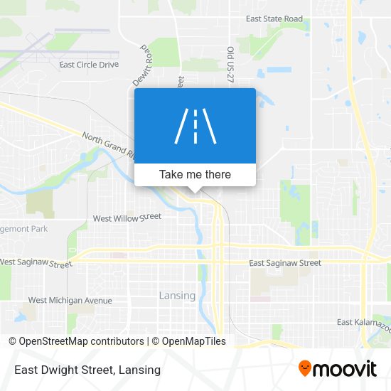 East Dwight Street map