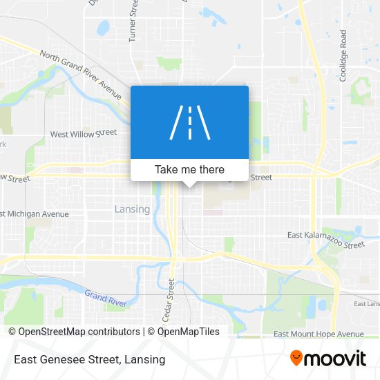 Mapa de East Genesee Street