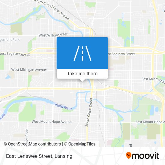 Mapa de East Lenawee Street