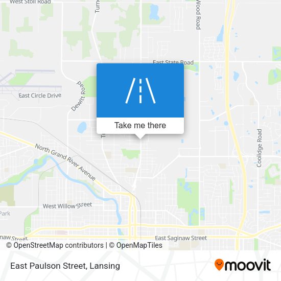 Mapa de East Paulson Street