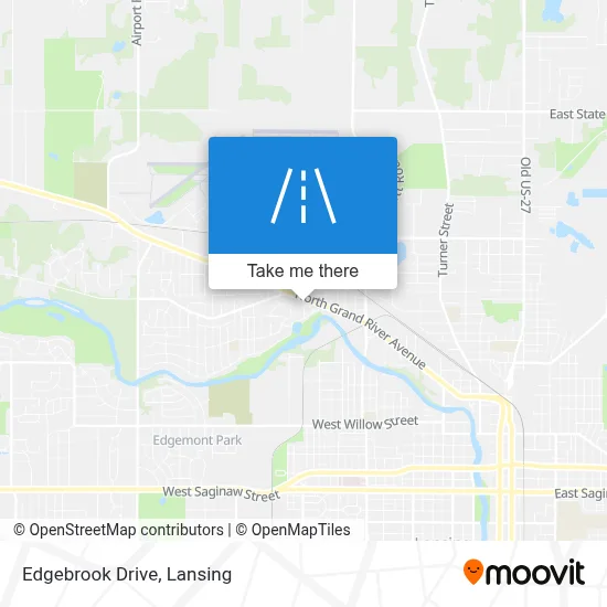 Edgebrook Drive map
