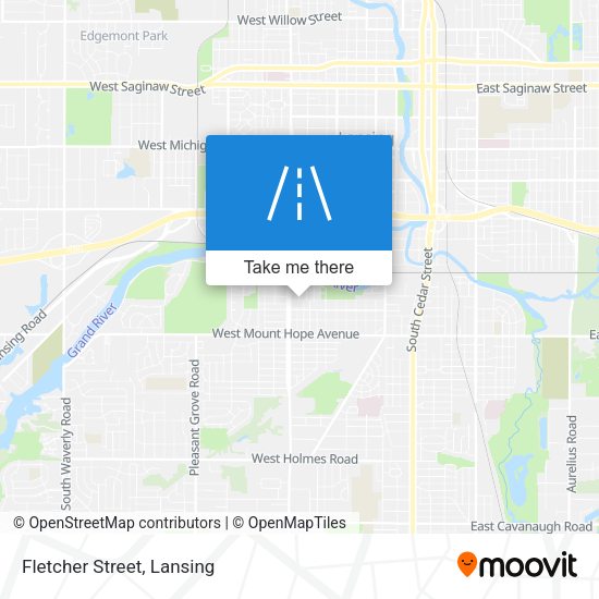 Mapa de Fletcher Street