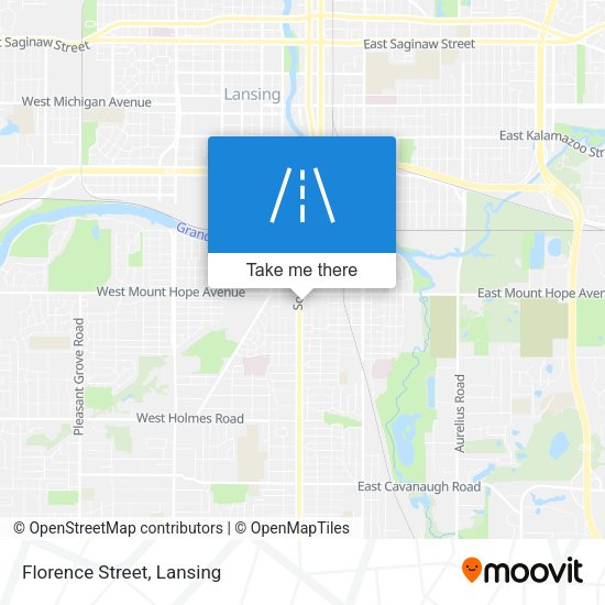 Florence Street map
