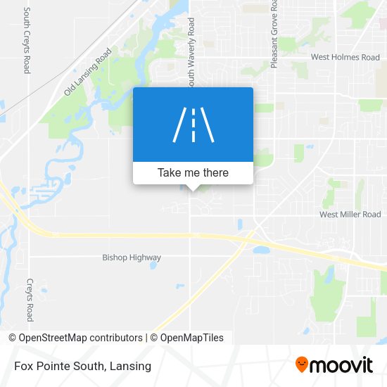 Mapa de Fox Pointe South