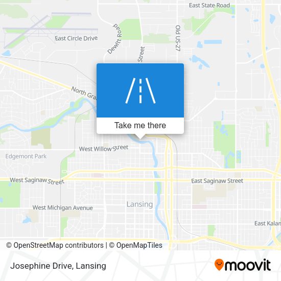 Josephine Drive map