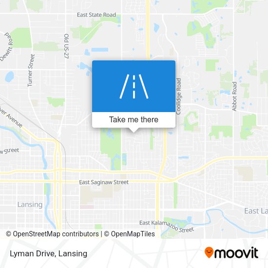 Mapa de Lyman Drive