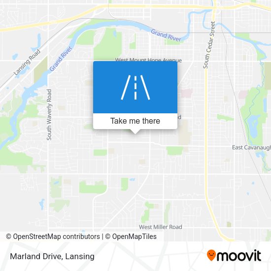 Mapa de Marland Drive