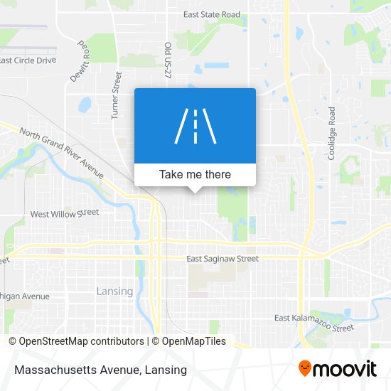 Mapa de Massachusetts Avenue