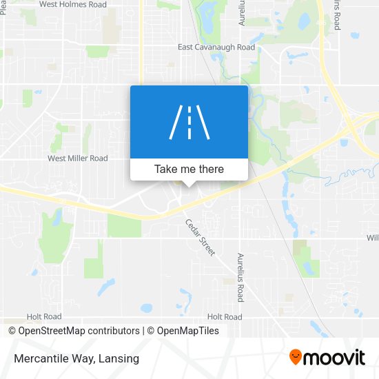 Mapa de Mercantile Way
