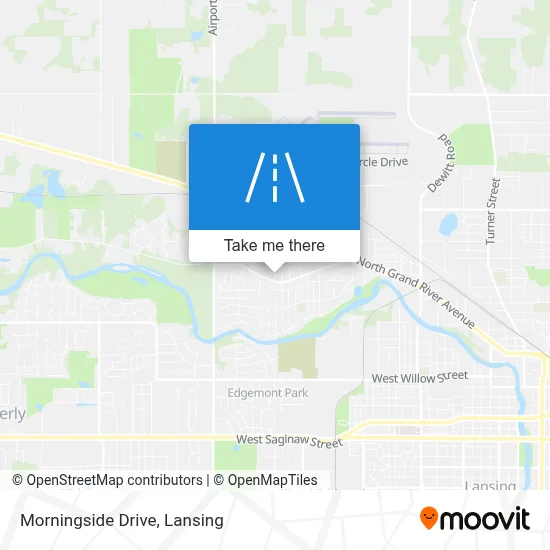 Morningside Drive map