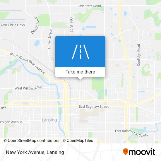 Mapa de New York Avenue