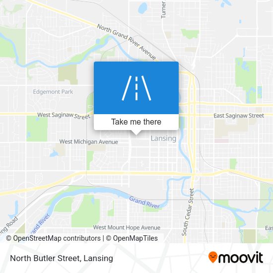 Mapa de North Butler Street