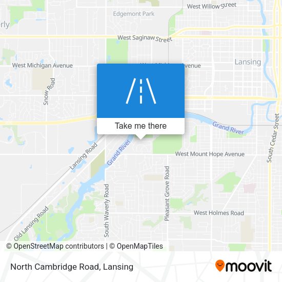 North Cambridge Road map