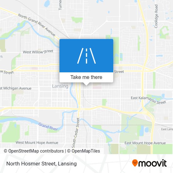 Mapa de North Hosmer Street