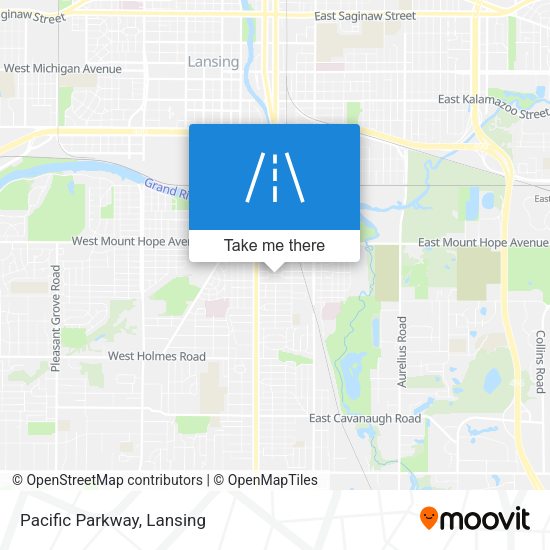 Mapa de Pacific Parkway