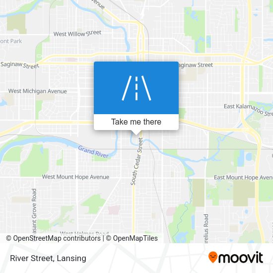Mapa de River Street