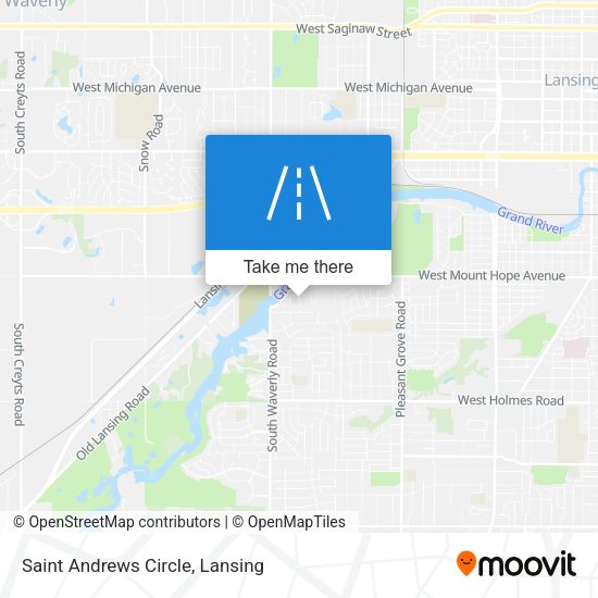 Saint Andrews Circle map